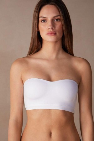 Intimissimi Bra Top in Ultralight Microfiber Melltartók Női Fehér | HUGL4857