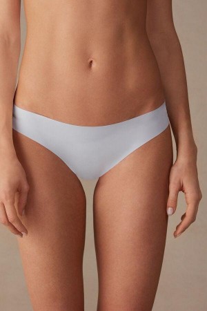 Intimissimi Brazilian in Seamless Ultra Light Microfiber Bugyi Női Kék | HURW3572