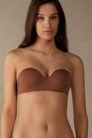 Intimissimi Gioia Bandeau Melltartók Női Sötétbézs | HUDN4877