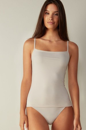 Intimissimi Light Microfiber Cami Trikó Női Rózsaszín | HUHK4391