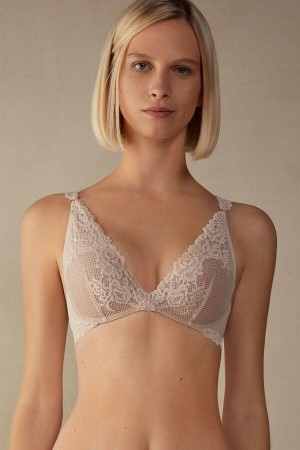 Intimissimi Pretty Flowers Giorgia Balconette Melltartók Női Rózsaszín | HUGL5007