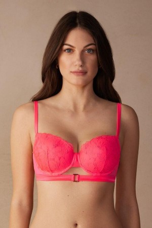 Intimissimi Pure Joy Sofia Balconette Melltartók Női Rózsaszín | HUIS4581