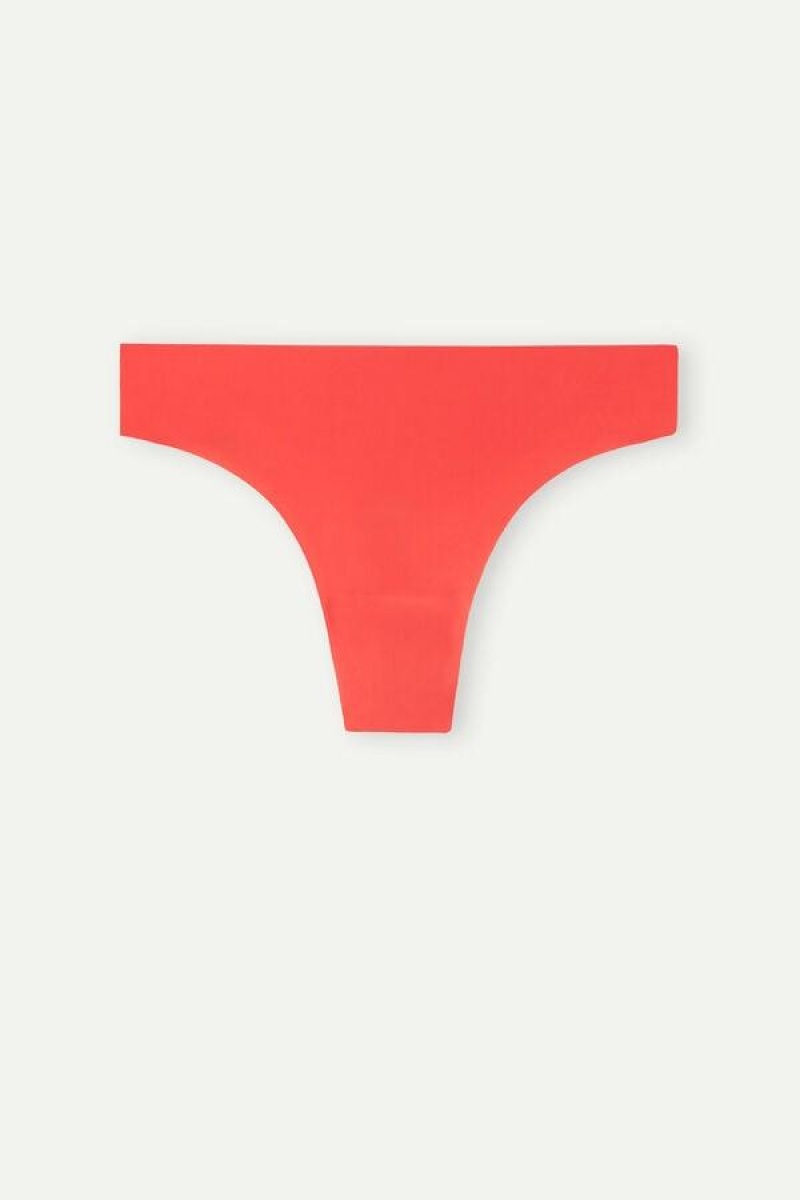 Intimissimi Brazilian in Seamless Ultra Light Microfiber Bugyi Női Mélypiros | HUYU3570