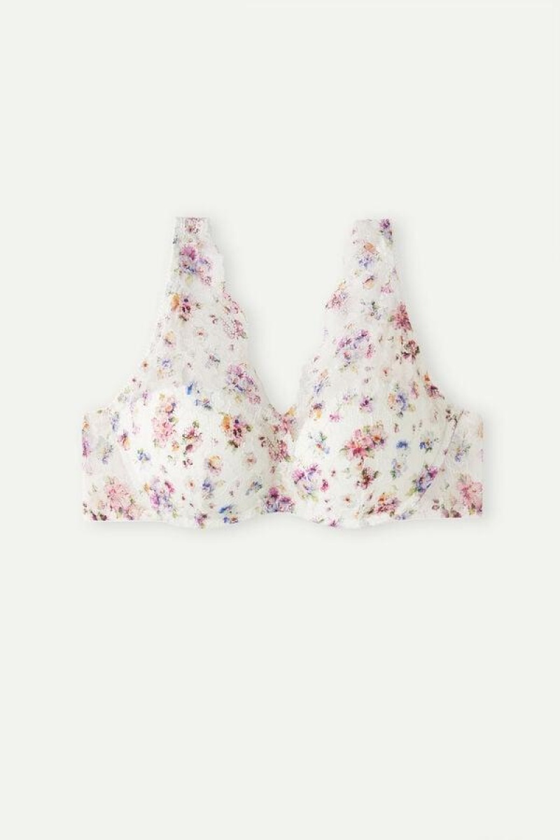 Intimissimi Dreaming of Spring Giorgia Balconette Melltartók Női Fehér | HURW4585