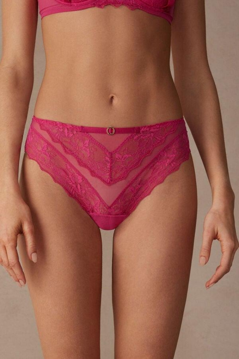 Intimissimi Fearless Femininity Hipster Brazilian Bugyi Női Rózsaszín | HUEX3754