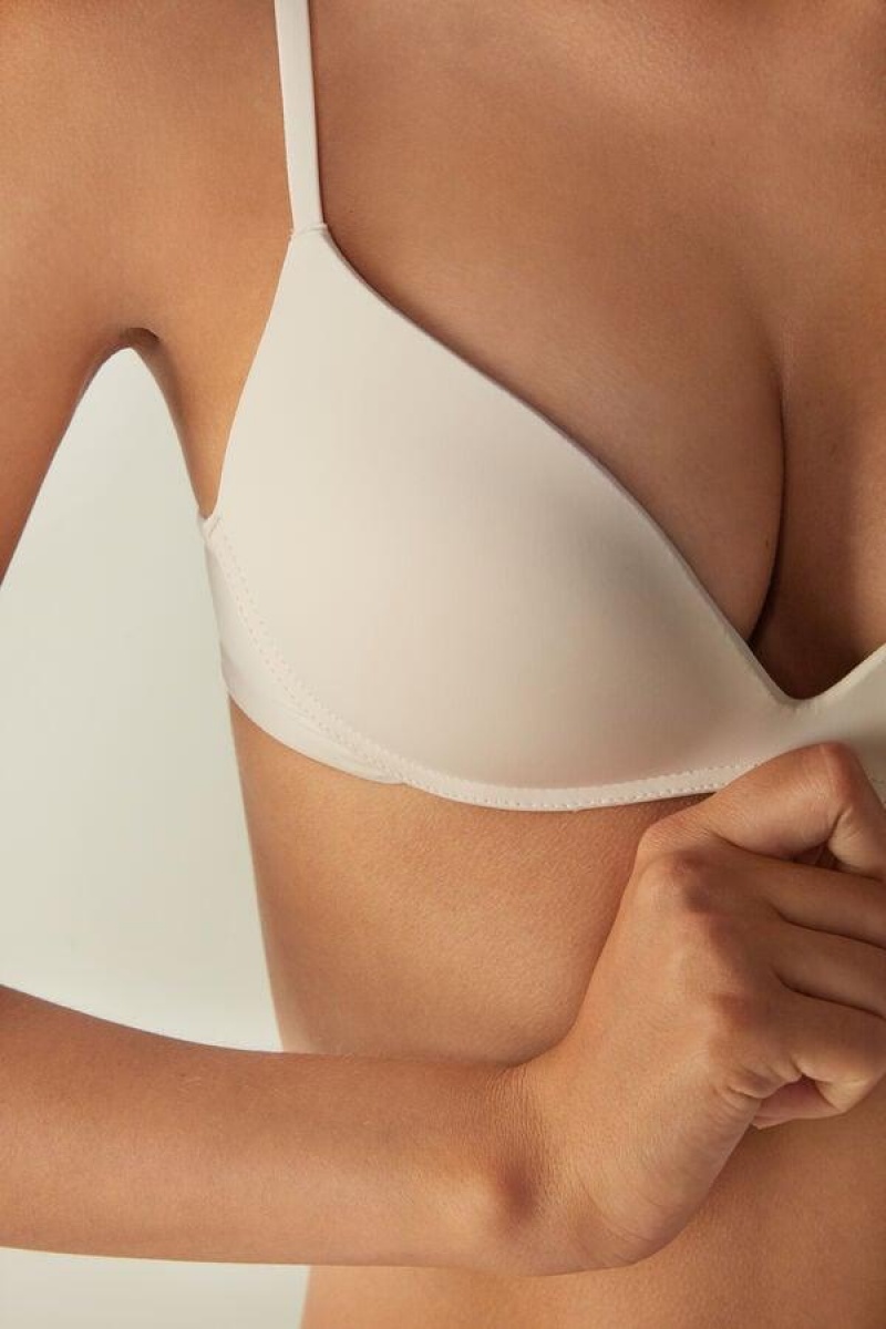 Intimissimi Gioia B Cup Microfiber Super Push-Up Melltartók Női Rózsaszín | HUKI4701