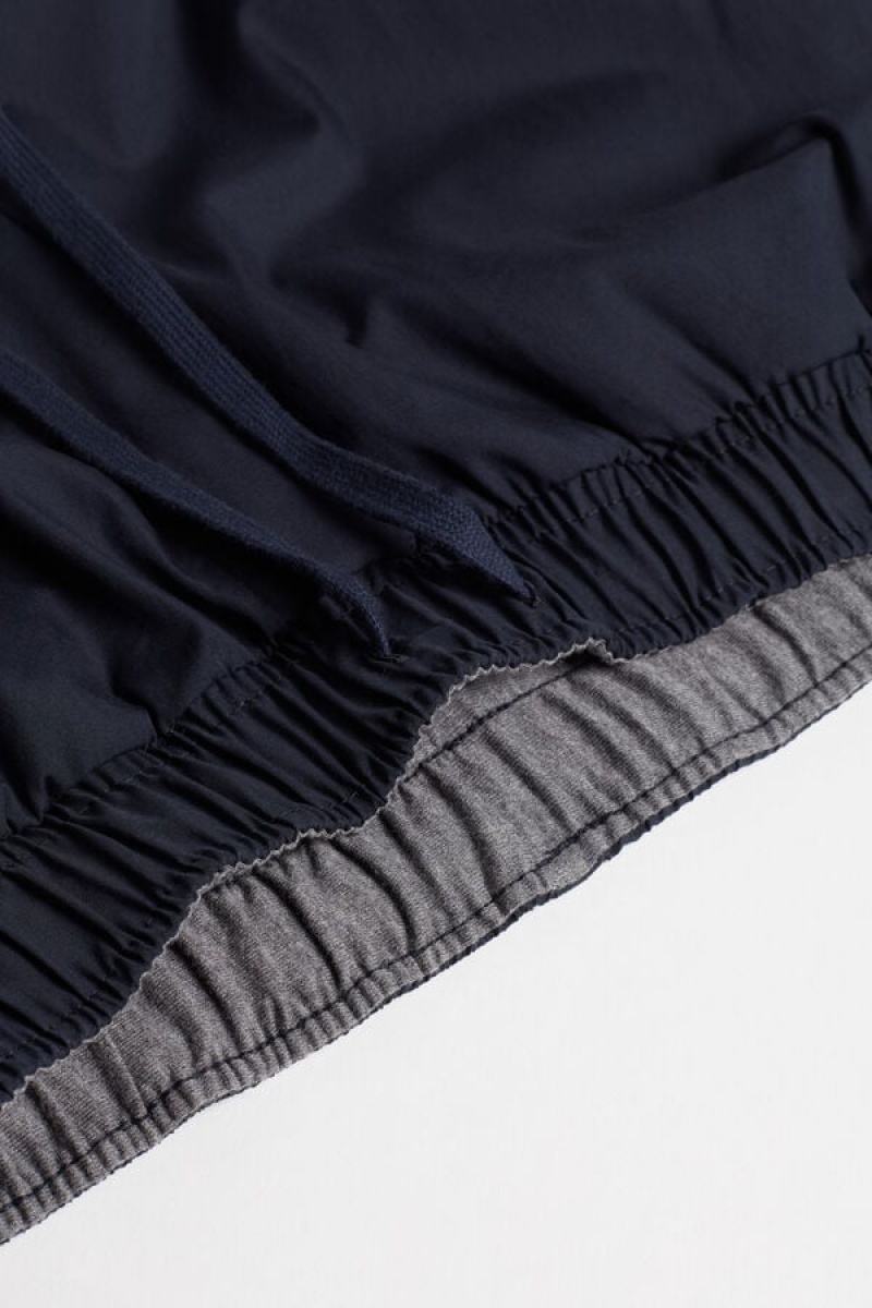 Intimissimi Pants in Pamut Cloth Pizsama Férfi Kék | HUXF3185