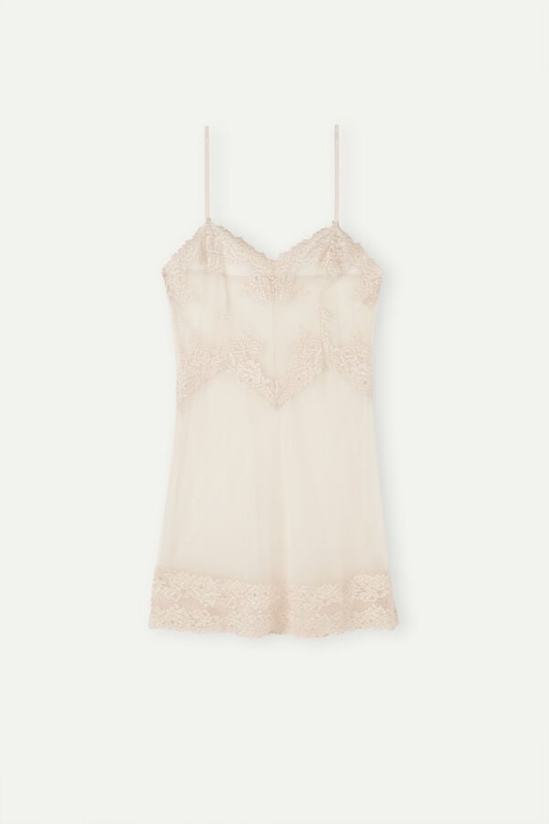 Intimissimi Pretty Flowers Babydoll Fehérnemű Női Rózsaszín | HUNB4122