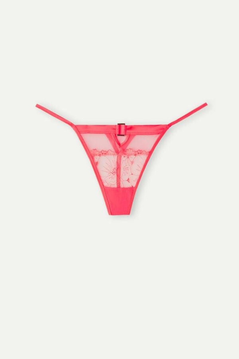 Intimissimi Pure Joy String Tanga Bugyi Női Rózsaszín | HULH3816