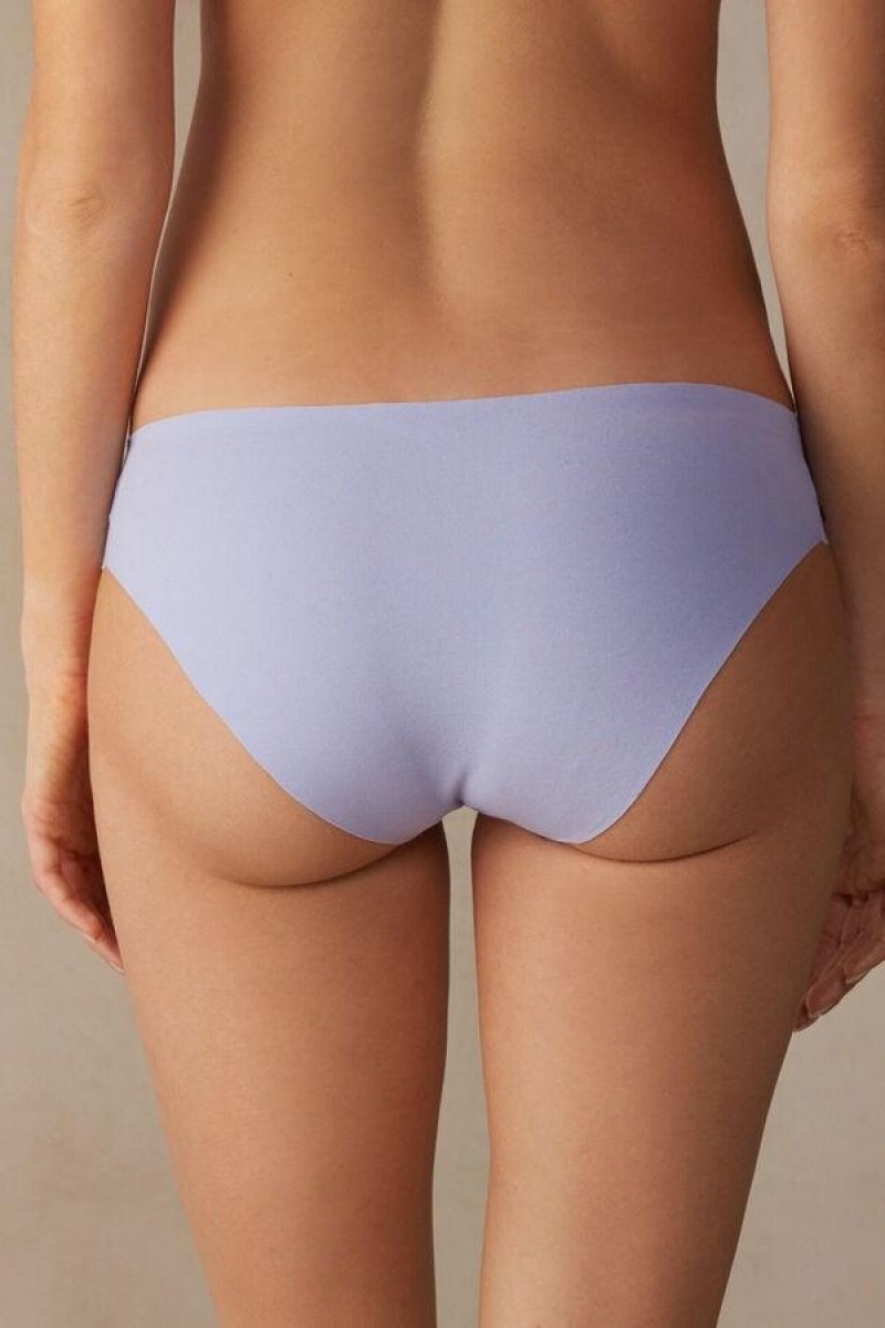 Intimissimi Seamless Supima® Pamut Bugyi Női Levendula | HUNB3681