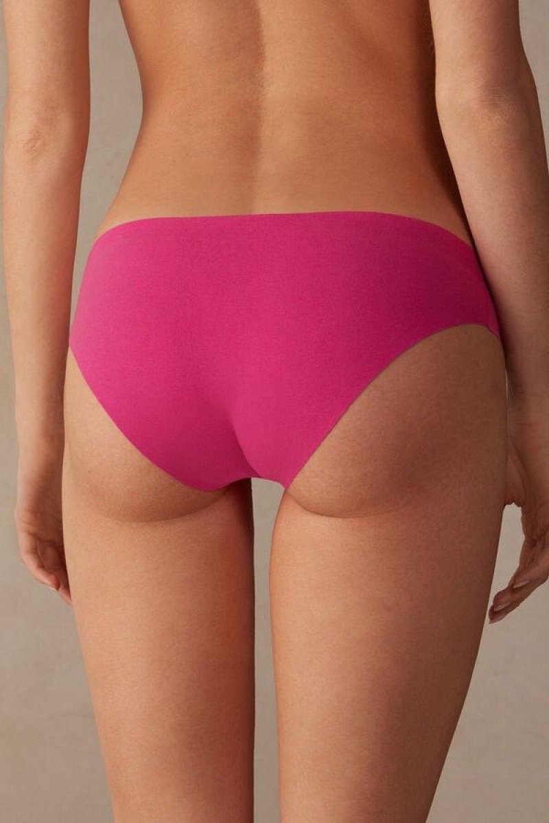 Intimissimi Seamless Supima® Pamut Bugyi Női Rózsaszín | HURW3676